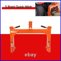 3 Point Quick Hitch Attachment for Category 1/2 Tractors 3000lbs Weight Capacity