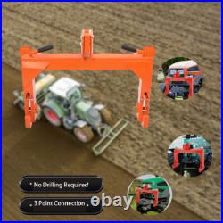 3 Point Quick Hitch Tractor Quick Hitch Adaptor 5 Level Adjust 3000LBS Capacity