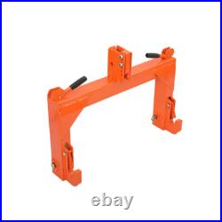 3 Point Quick Hitch for Category 1 2 Tractors with Adjustable Bolt & 2 Receiver