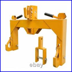 3 Point Quick Hitch with Adapter Attachment For Category 1 Tractor, 3000 lbs