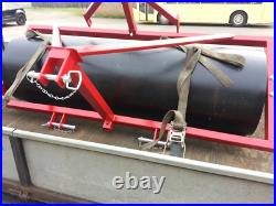 3 Point +Tractor Towbar 24 Dia. 6 Ft Land Farm Field Roller Paddock Menage Arena