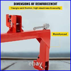 4000lb 3 Point Quick Hitch Adapter Attach For Category 1 & 2 Cat 1 Cat2 Tractor