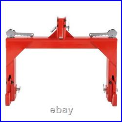 4000lb 3 Point Quick Hitch Adapter Attach For Category 1 & 2 Cat 1 Cat2 Tractor
