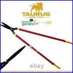 42 KINGFISHER Long LAWN SHEARS Grass Cutting Border Edge GARDEN PRO Trimmers UK