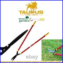 42 KINGFISHER Long LAWN SHEARS Grass Cutting Border Edge GARDEN PRO Trimmers UK