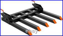 48 Pallet Forks 2500LB For Tractor Bucket Attachment Lift Heavy Loads Easier