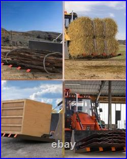 48 Pallet Forks 2500LB For Tractor Bucket Attachment Lift Heavy Loads Easier