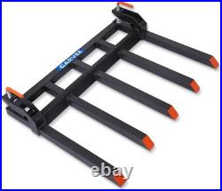 48 Pallet Forks 2500LB For Tractor Bucket Attachment Lift Heavy Loads Easier UK