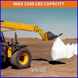 48 Pallet Forks 2500LB For Tractor Bucket Attachment Lift Heavy Loads Easier UK