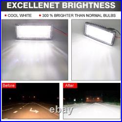 4PCS LED Cab Work Light For John Deere 6200 6300 6400 6500 6110 6210 6400 6600