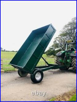4T Tipping Trailer / Tractor Tipping Trailer/ Muck Trailer