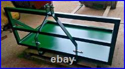 4 ft. Tractor Link Transport Box 3 Point Linkage Mounted Farm/Field Use Carry All
