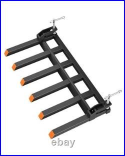 58'' Pallet Forks 1814kg For Tractor Attachments Loader Bucket Skid Steer UK