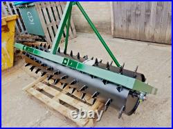 5 FT. Seed Germination Spiked Harrow Farm Aerator Field Roller 3 Point Linkage