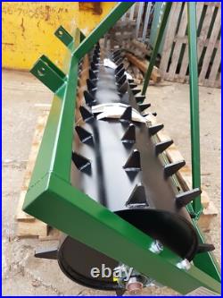 5 FT. Seed Germination Spiked Harrow Farm Aerator Field Roller 3 Point Linkage 5 FT. Seed Germination Spiked Harrow Farm Aerator Field Roller 3 Point Linkage