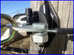 5 Gate Handles & 5 Anchor Plate Pinlock Insulator & Split Bolt Electric Fence