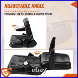 5 Types Waterproof Universal Seat Adjustable Tractor Forklift Dumper Seat UK