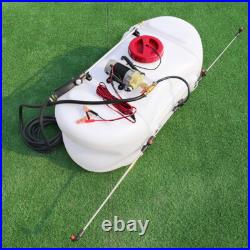 60L Electric ATV Sprayer Garden Farm Crops Agricultural Quad Tractor Hand Lance