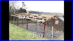 60 x 30 x 12ft agricultural, farm, industrial, steel, building portal frame