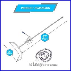 66 Ratchet Calf Puller Heavy Duty Calving Aid Stainless Steel Cattle Extractor