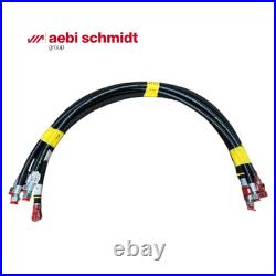 6 x DN12 Hydraulic Hose Assemblies 1400mm M22x1.5 SAE 100 R2AT 1/2