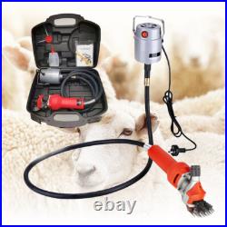 750W Electric Shearing Machine Shear Sheep Goat Trimmer Wool Shears 60HZ 13T NEW