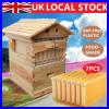 7_Pcs_Free_Flowing_Honey_Hive_Beehive_Frames_Beekeeping_Brood_Cedarwood_Box_UK_01_iy