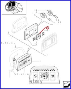 9969226 Tachometer & RPM Gauge Fits CNH 35 & L Series (Check Model List)