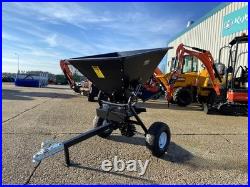 ATV 350lb heavy duty multipurpose towable spreader