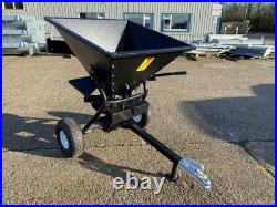 ATV 350lb heavy duty multipurpose towable spreader