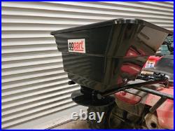 ATV MOUNTED SPREADER FERT, Sand, Seed & Salt Quad 12V 43.5L Broadcaster