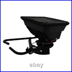 ATV Mounted Spreader Quad Fertiliser Broadcaster 12V 43.5L Hopper Tow Behind