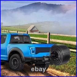 ATV Tractor Fence Wire Unroller Heavy Duty Hitch Mount Wire Roller Dispenser