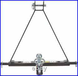 A Frame 3 Point Tow Hitch Tractor Mounted Towing Cat 1 Ball Pin 610mm CE Marked