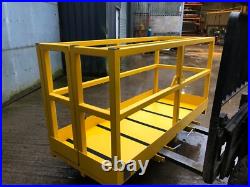 Access Platform Forklift, Man Cage Safety Basket 2m Side Gate