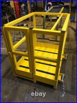 Access Platform Forklift, Man Cage Safety Basket 2m Side Gate