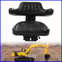Adjustable Suspension Seat Universal Tractor Dumper Forklift Mower Plant Digger