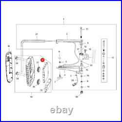 Agriculture Main Upper Glass Heated Genuine AL225535, F931812153010