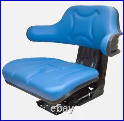 Agriline Ford 10 Series Wraparound Mechanical Tractor Seat Blue