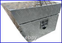 Aluminium Toolbox Angled Left Hand/Right Hand 610x250x400mm Tractor Step