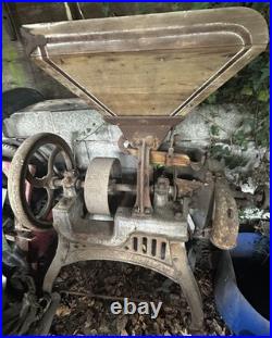 Antique Bamford & Sons Rapid Grinding Mill Corn Crusher Vintage Barn Find Farm