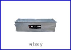 BATEMAN LOW LEVEL 4FT WATER TROUGH 1200mm Planter Galvanised Metal Livestock 1.2