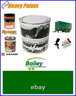 Bailey Trailer Green Paint Enamel Paint 1 Litre Tins 4no. & 1 Litre Thinners