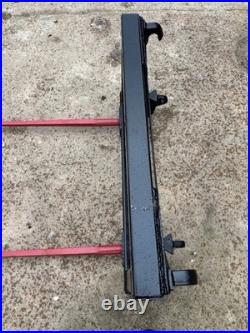 Bale Spike Frame Quick Euro 8 Norm Brackets 1000mm Tine conus two