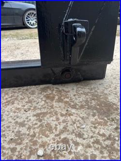 Bale Spike Frame Quick Euro 8 Norm Brackets 1000mm Tine conus two