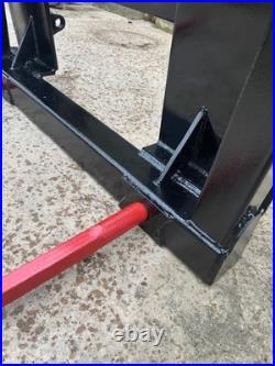 Bale Spike Frame Quick Euro 8 Norm Brackets 1000mm Tine conus two