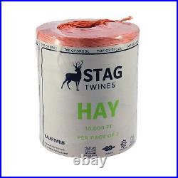 Baler Twine BULK Hay 200000 ft Bale String STAG Pallet 40 Reels 20 x2 WHOLESALE