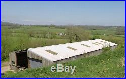 Barn 25m x 12m Steel Framed Agricultural Building/ workshop/ stables/ store