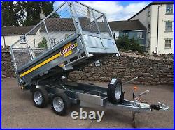 Bateson 202H 8x5 2 Ton Hydraulic Tipping Tipper Trailer Due in stock call us