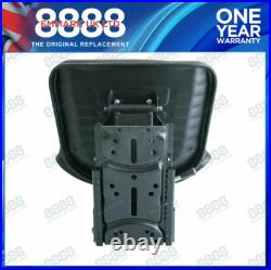 Black Suspension Seat + Height Weight Adjustment for Case International Tractor